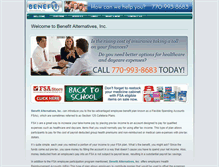 Tablet Screenshot of benefitalt.com